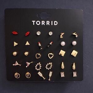 Torrid Mixed Metal Earring Collection